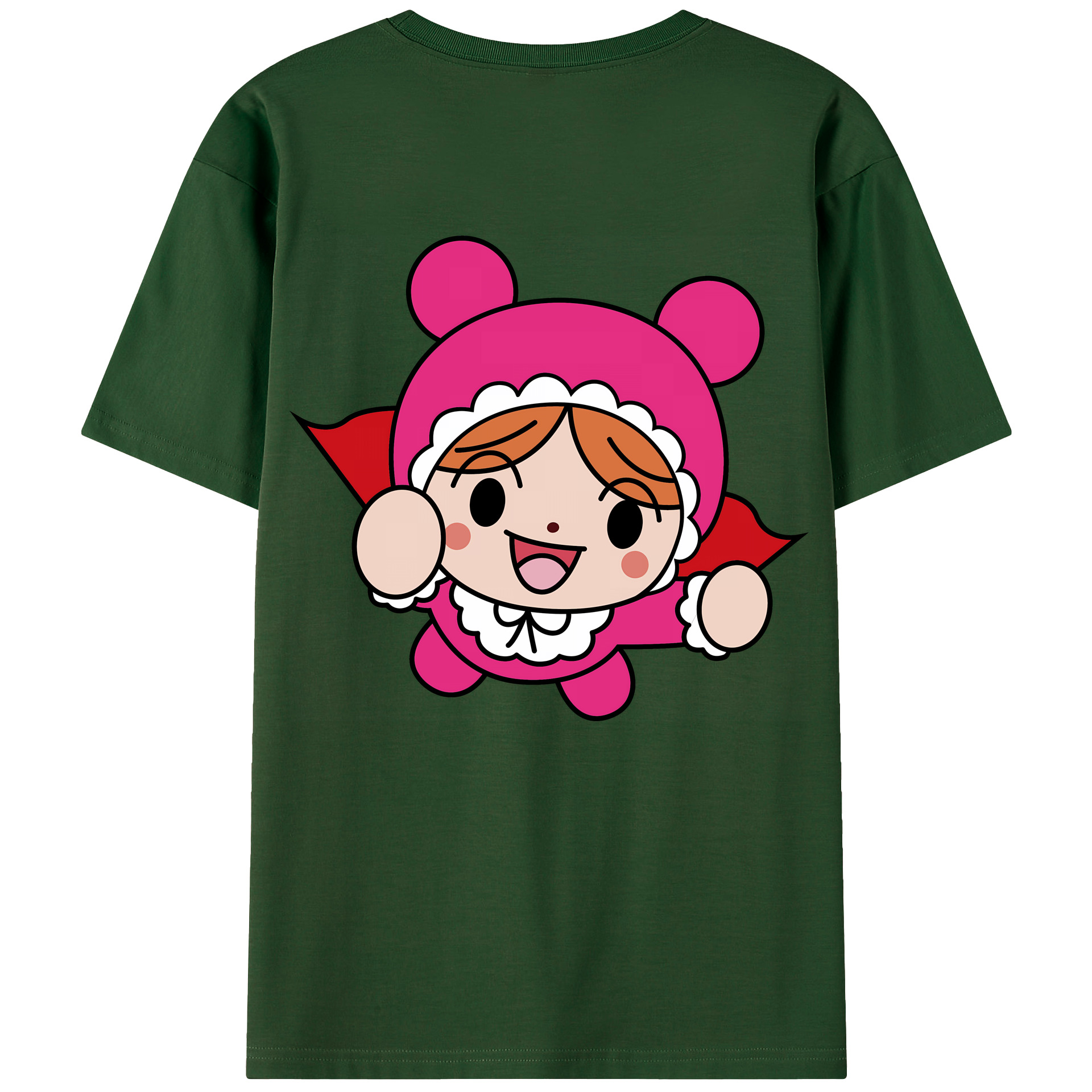 （画像用） アンパンマン Anpanman 綿100％半袖Tシャツ（背面プリント）
